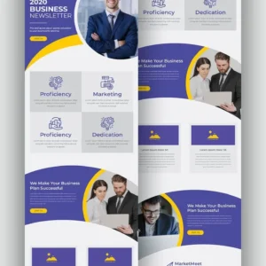 Modern Business Website Template – Clean & High-Converting (HTML + Figma)