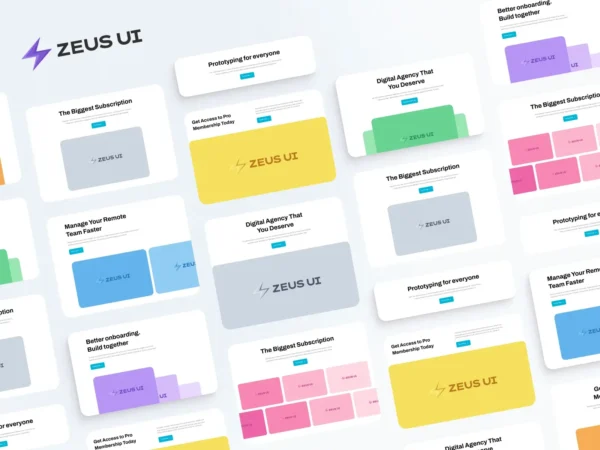Figma Website UI Kit – 25+ Ready-Made Sections for Any Business – MINITECH